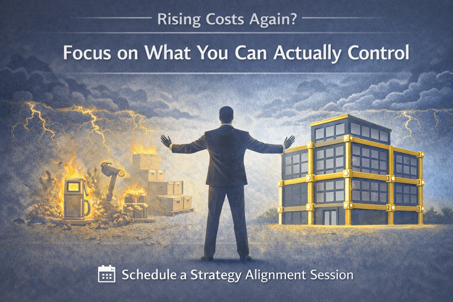 Managing chaos with control and focus